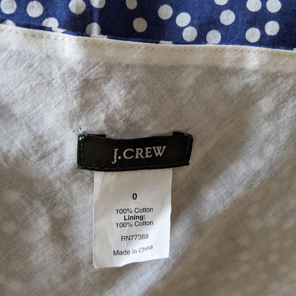 J Crew Polka Dot Off Shoulder Top - Picture 5 of 5